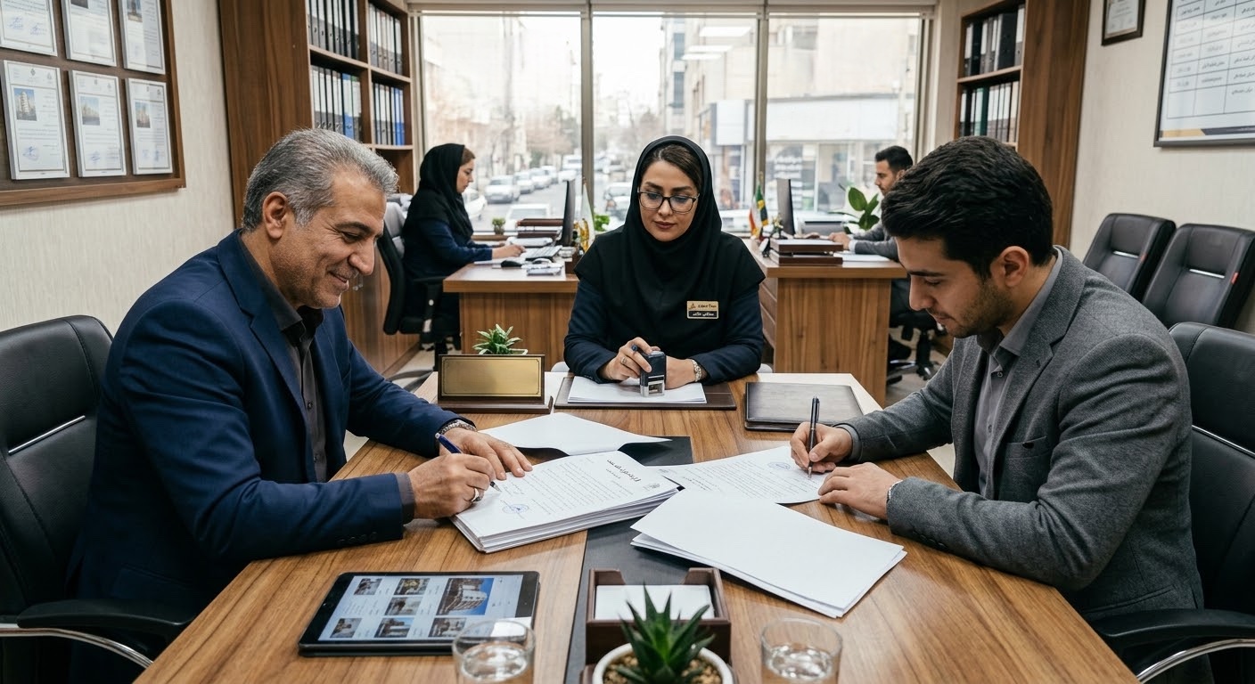 امضای قرارداد اجاره طولانی‌مدت بین موجر و مستاجر