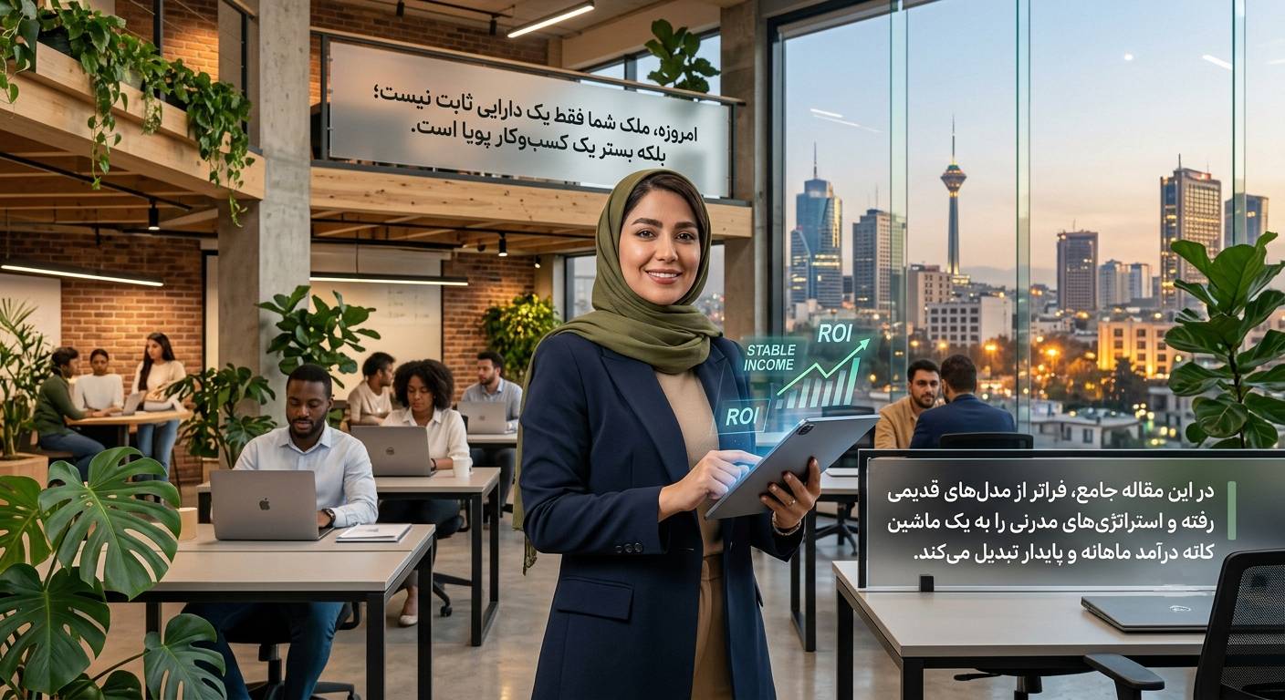 چگونه یک ملک اجاره‌ای را به یک کسب‌وکار سودآور با درآمد ماهیانه پایدار تبدیل کنیم؟
