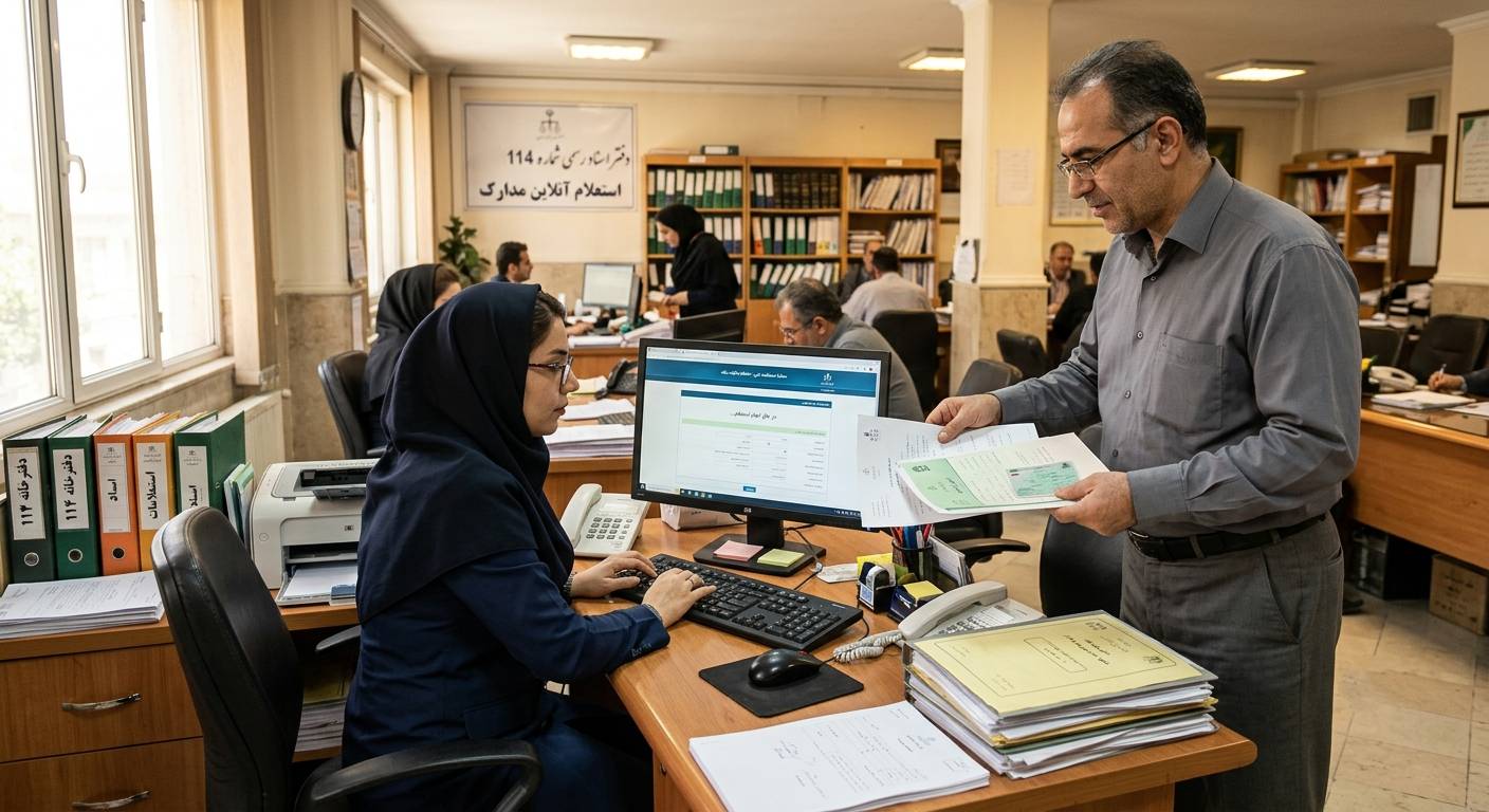 استعلام سند در دفترخانه؛ راهنمای جامع و کاربردی امنیت معاملات ملکی