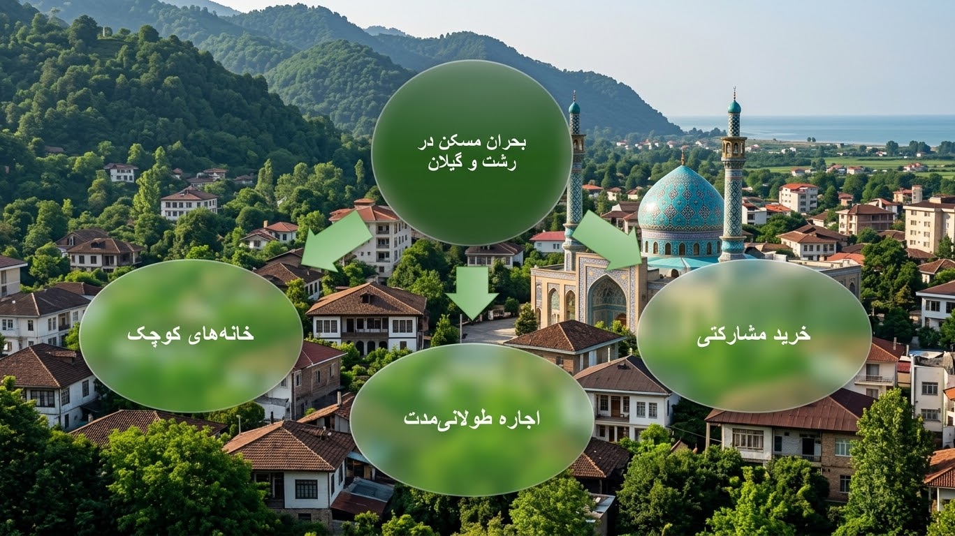 بحران مسکن در رشت و گیلان؛ راهکارهای جایگزین اجاره طولانی‌مدت، خرید مشارکتی یا خانه‌های کوچک